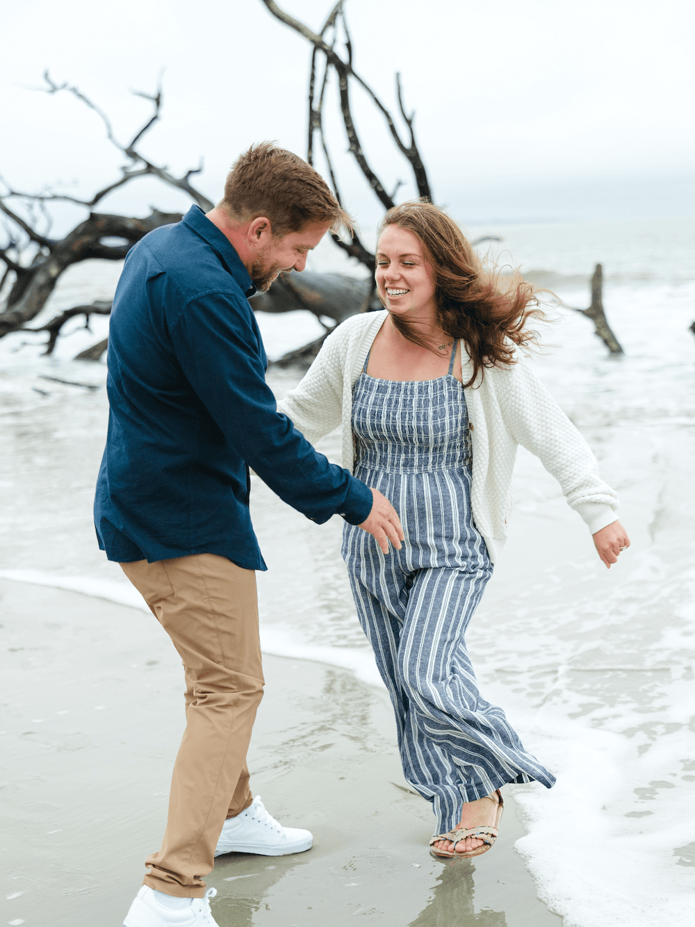 Close up of engagement ring